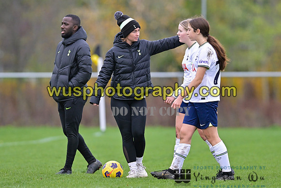 20221119-114653 Tottenham Hotspur Women FC Academy U15 v West Ham United Academy Girls U15