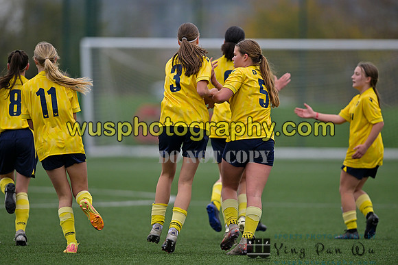 20241109-104518 West Ham United Performance Claret Girls U14 v Oxford United Girls U14