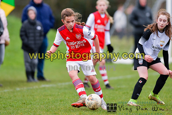 20220305-141718 London Bees Academy U14 v Arsenal FC Girls U13