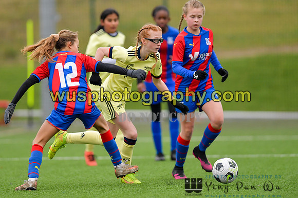 20220122-141257A Crystal Palace FC Girls U12 v Arsenal FC Girls U12