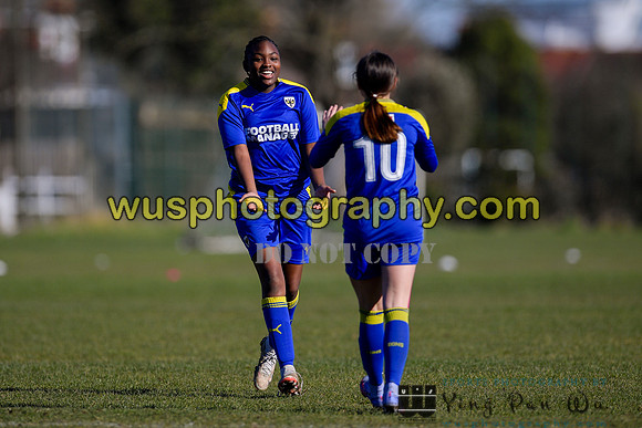 20220227-103906 AFC Wimbledon Girls U16 v Tottenham Hotspur Women FC JTP U16