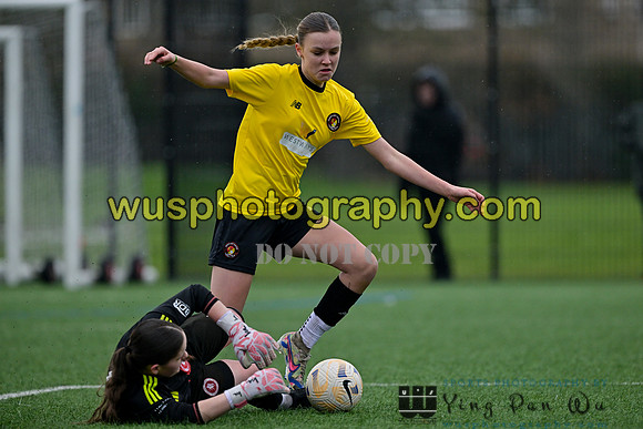20250215-155548 Welling United Academy Girls U16 v Ebbsfleet United Girls U16