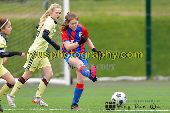 20220122-145649A Crystal Palace FC Girls U12 v Arsenal FC Girls U12