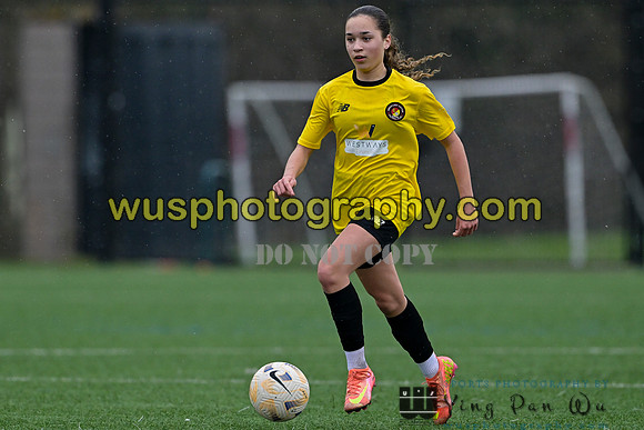 20250215-153004 Welling United Academy Girls U16 v Ebbsfleet United Girls U16