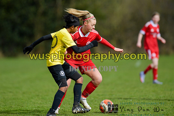 20220312-120746E Watford Ladies FC U14 Warriors v Welling United Girls U14