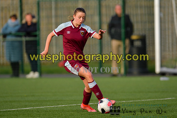 20211211-105718A West Ham United Academy Girls U16 v London Bees Academy U16