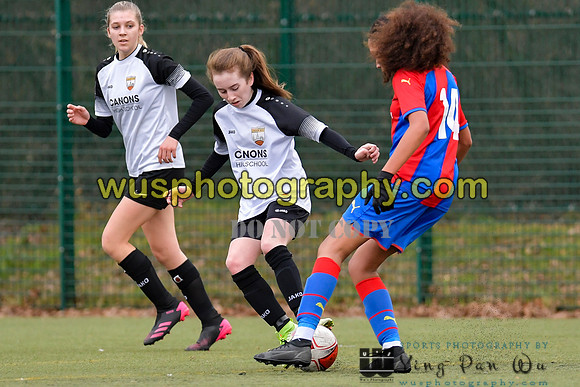 20220129-142838 London Bees Academy U14 v Crystal Palace FC Girls U14