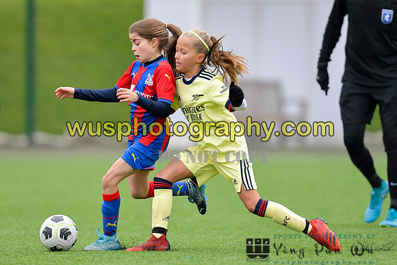 20220122-150109C Crystal Palace FC Girls U12 v Arsenal FC Girls U12