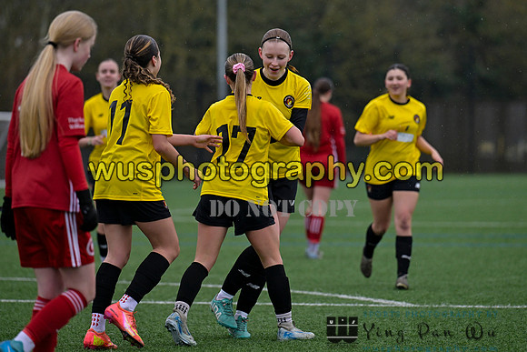 20250215-153014 Welling United Academy Girls U16 v Ebbsfleet United Girls U16