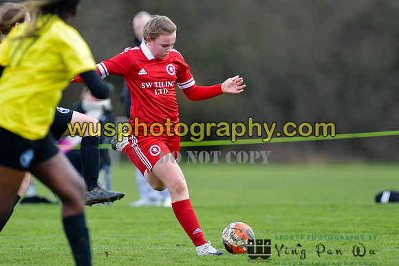 20220312-121217 Watford Ladies FC U14 Warriors v Welling United Girls U14