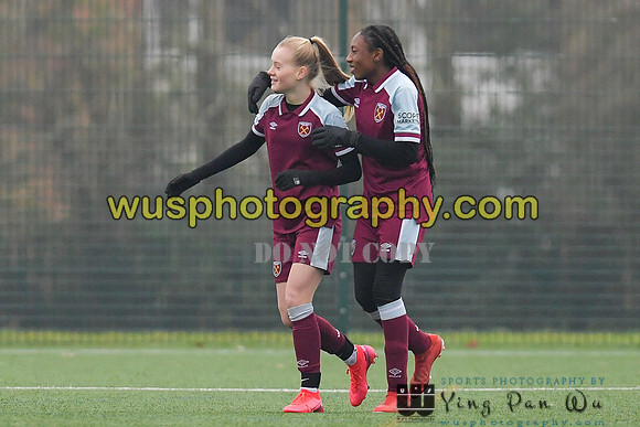 20220115-142426 West Ham United Academy Girls U14 v Notts County FC Girls U14