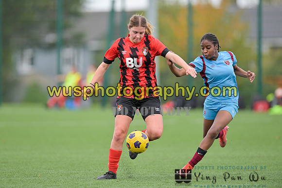 20221022-144503 West Ham United Performance Girls U16 v AFC Bournemouth Girls U16