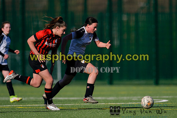 20220319-152510 London Bees Academy U14 v AFC Bournemouth Girls U14