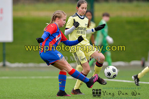20220122-141432A Crystal Palace FC Girls U12 v Arsenal FC Girls U12