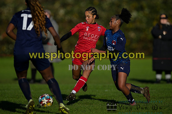 20241214-124149 AFC Leyton U16 Wyverns v Leyton Orient FC Girls U16