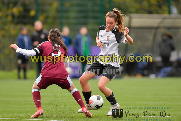 20211211-114153B West Ham United Academy Girls U16 v London Bees Academy U16
