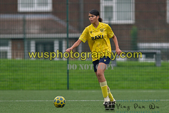 20241109-103857A West Ham United Performance Claret Girls U14 v Oxford United Girls U14