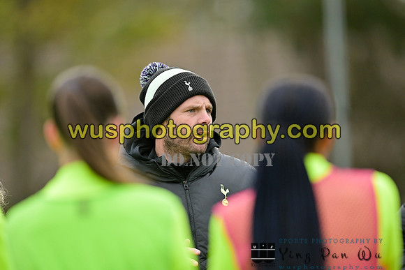 20221119-095156 Tottenham Hotspur Women FC Academy U15 v West Ham United Academy Girls U15
