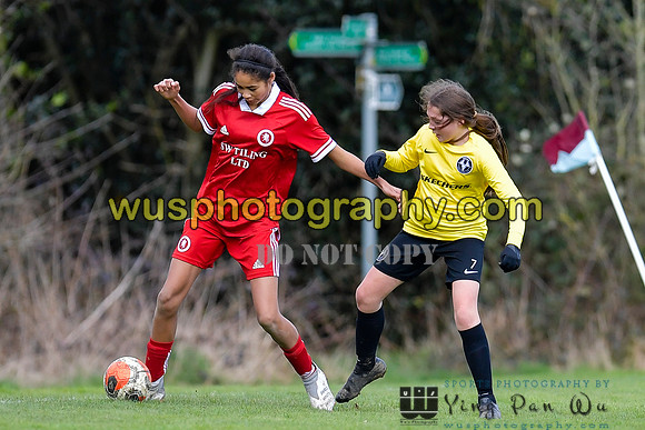20220312-125931 Watford Ladies FC U14 Warriors v Welling United Girls U14