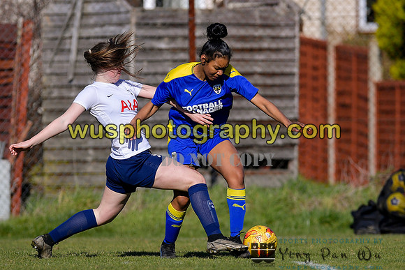 20220227-104023 AFC Wimbledon Girls U16 v Tottenham Hotspur Women FC JTP U16