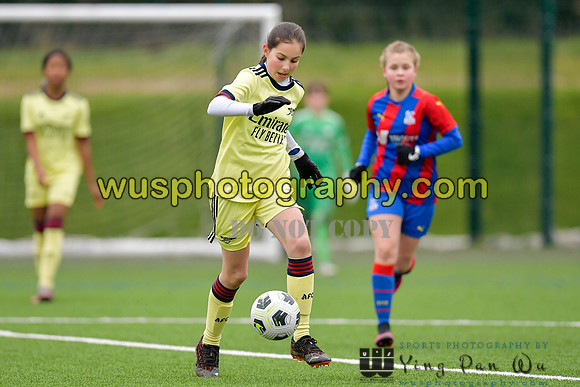 20220122-140935C Crystal Palace FC Girls U12 v Arsenal FC Girls U12