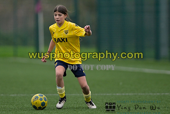 20241109-103517 West Ham United Performance Claret Girls U14 v Oxford United Girls U14