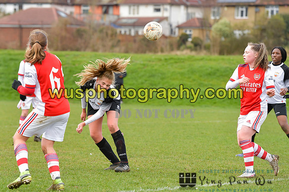 20220305-132017 London Bees Academy U14 v Arsenal FC Girls U13