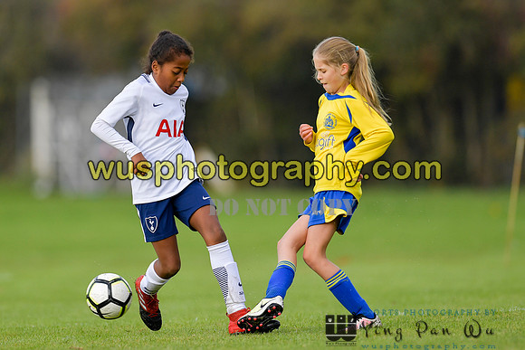20171028-103501 Tottenham Hotspur Girls U11 v St Albans City Youth Girls U11 South