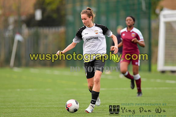 20211211-115054B West Ham United Academy Girls U16 v London Bees Academy U16