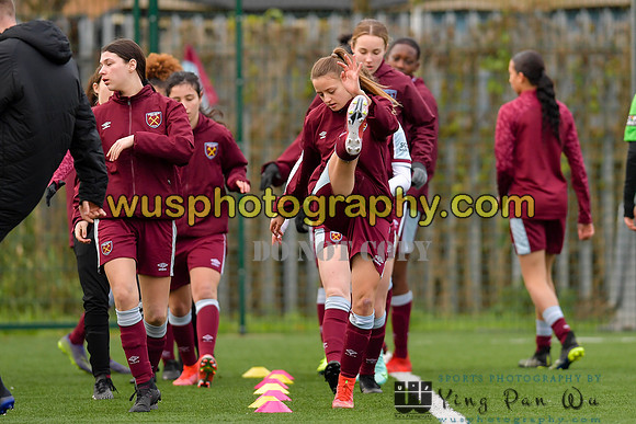 20211211-101138 West Ham United Academy Girls U16 v London Bees Academy U16