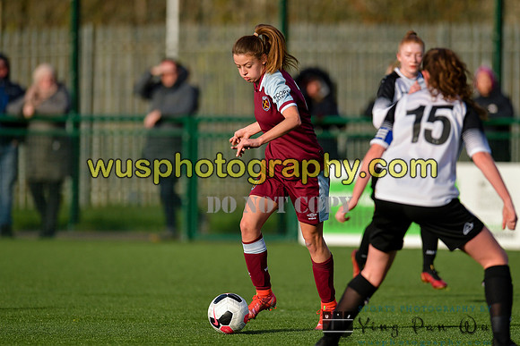 20211211-105850 West Ham United Academy Girls U16 v London Bees Academy U16