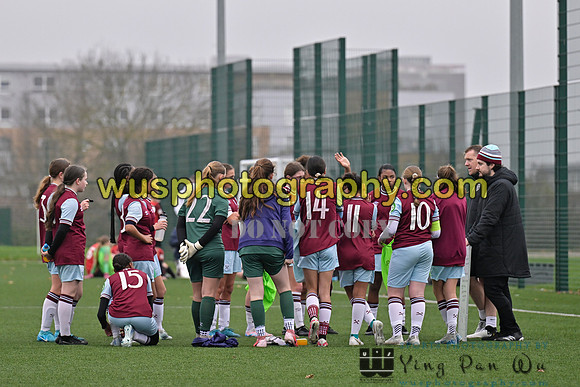 20241130-102502 West Ham United Warriors Girls U14 v Fareham Town Youth FC Girls U14