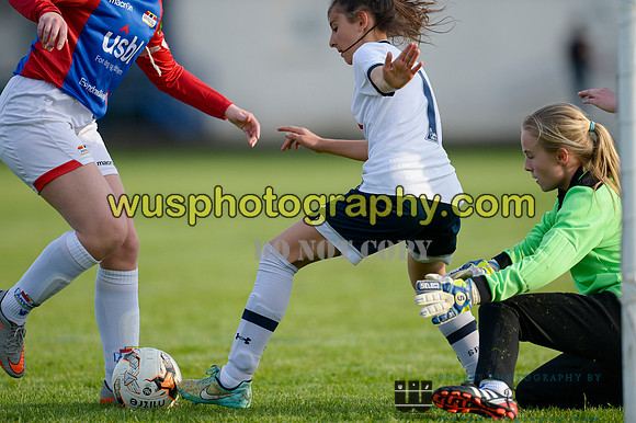 20160505-185342-3 Tottenham Hotspur Girls U12 and U13 v Årvoll IL Girls U12 and U13