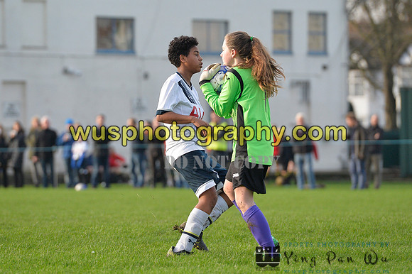 20151219-102621 Tottenham Hotspur Girls U14 v Garston Girls U14 Pumas