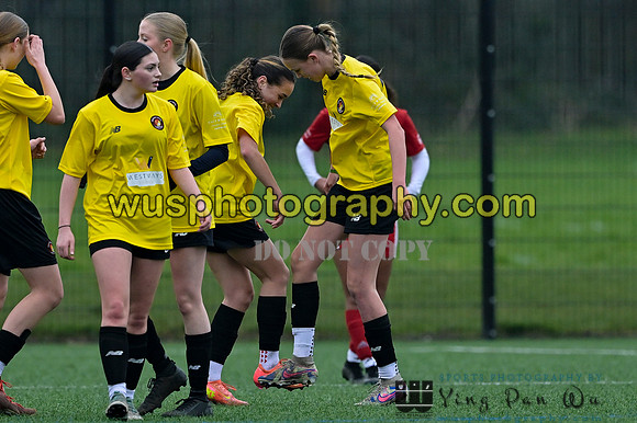 20250215-150345 Welling United Academy Girls U16 v Ebbsfleet United Girls U16