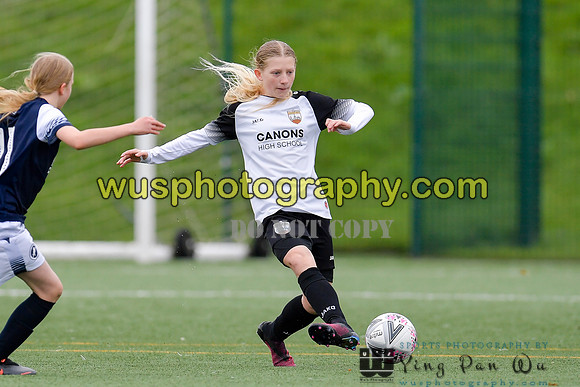 20201031-144946 London Bees Academy U14 v Millwall Lionesses Girls U14