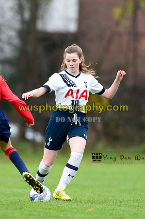 20151128-114612-2 Tottenham Hotspur Girls U14 v Hoddesdon Owls U14