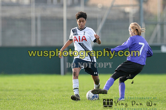 20151219-103335-3 Tottenham Hotspur Girls U14 v Garston Girls U14 Pumas