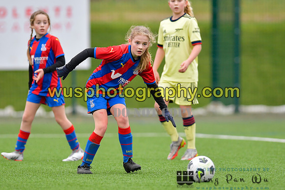 20220122-145837B Crystal Palace FC Girls U12 v Arsenal FC Girls U12