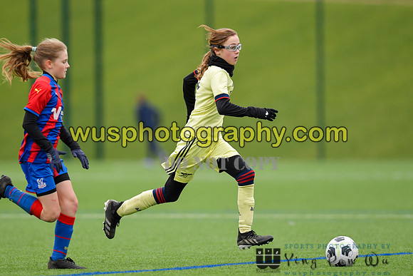 20220122-141104 Crystal Palace FC Girls U12 v Arsenal FC Girls U12
