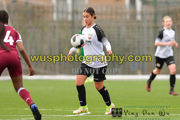 20211211-113817 West Ham United Academy Girls U16 v London Bees Academy U16