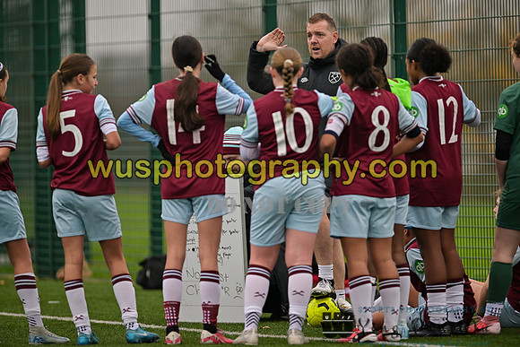 20241130-105016 West Ham United Warriors Girls U14 v Fareham Town Youth FC Girls U14