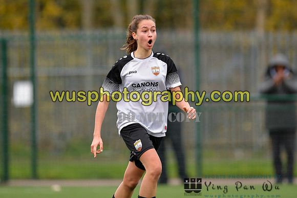 20211211-120547 West Ham United Academy Girls U16 v London Bees Academy U16