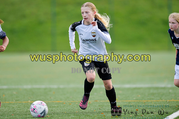 20201031-145818A London Bees Academy U14 v Millwall Lionesses Girls U14