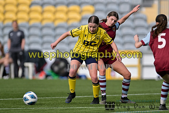 20240420-163135 West Ham United Academy Girls U16 v Oxford United Women U16