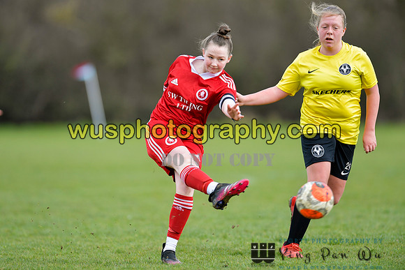 20220312-123945B Watford Ladies FC U14 Warriors v Welling United Girls U14