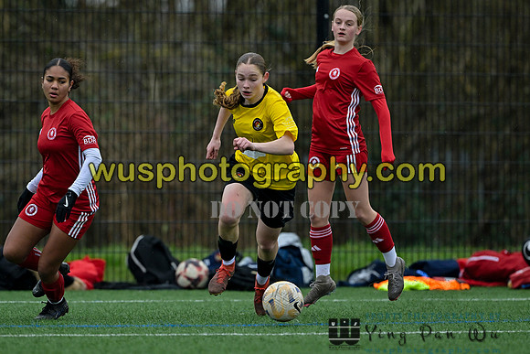 20250215-152306 Welling United Academy Girls U16 v Ebbsfleet United Girls U16