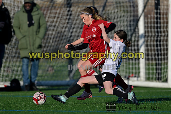 20250111-121747 Welling United Academy Girls U13 v Procision Football Academy Girls U13