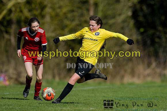 20220312-130357 Watford Ladies FC U14 Warriors v Welling United Girls U14