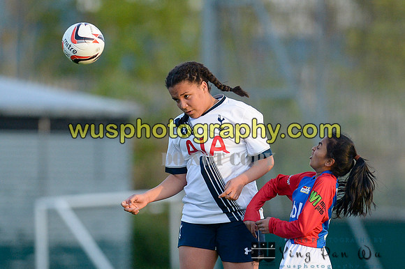 20160505-194943 Tottenham Hotspur Girls U12 and U13 v Årvoll IL Girls U12 and U13